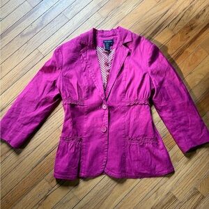 Max Edition Vibrant Fuchsia Blazer